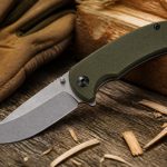 EDC folding knife product image for best bushcraft knife for batoning